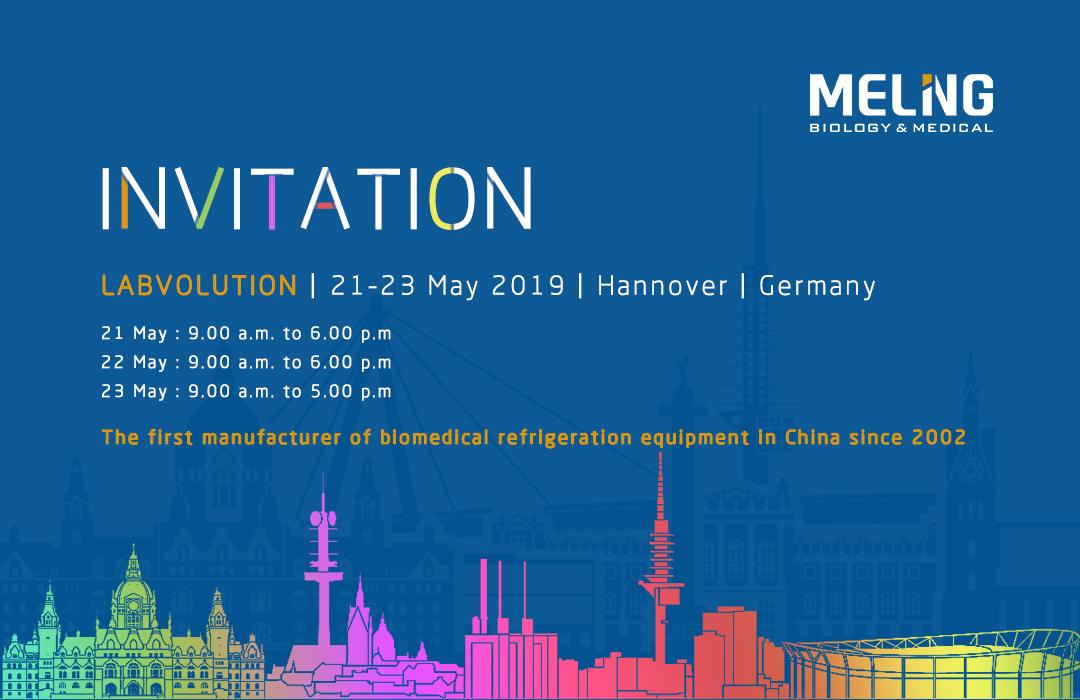 Meling lo invita a participar en LABVOLUTION 2019汉诺威阿莱曼尼亚
