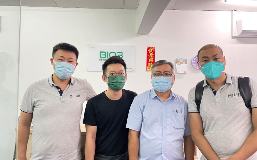 Entrevista de usuario existente de Meling Biomedical en la división de Asia