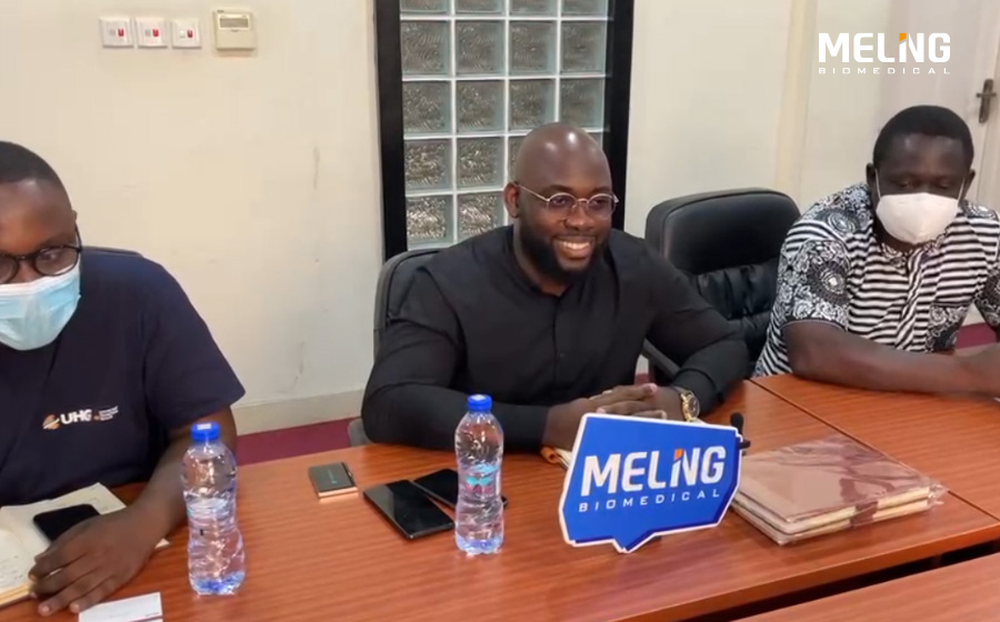 Entrevista a un usuario biomédico de Meling en Ghana