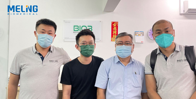 梅尔·生物医学偿还访问亚洲的合作伙伴