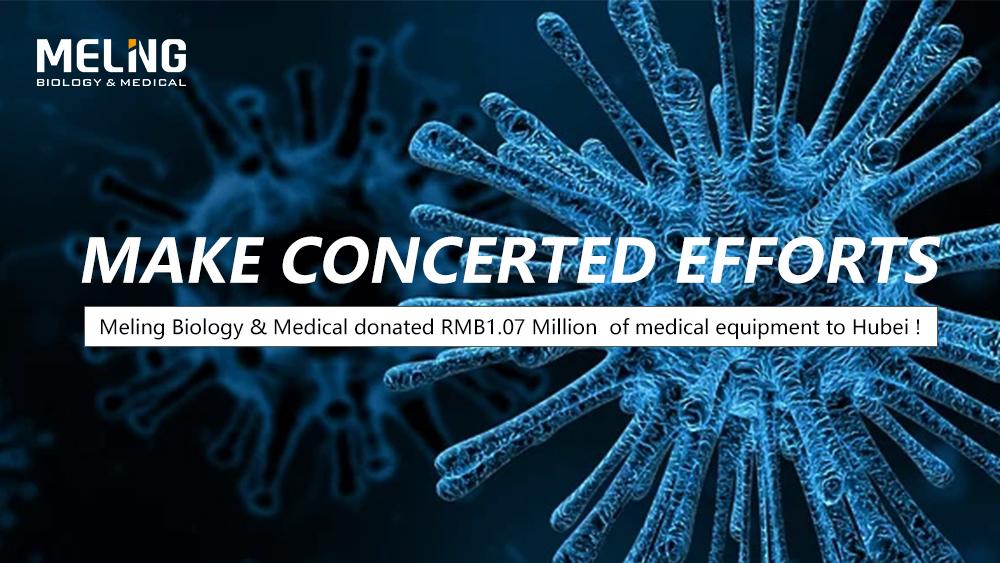 梅尔Biomedical donated RMB1.07 Million of medical equipment to Hubei Wuhan