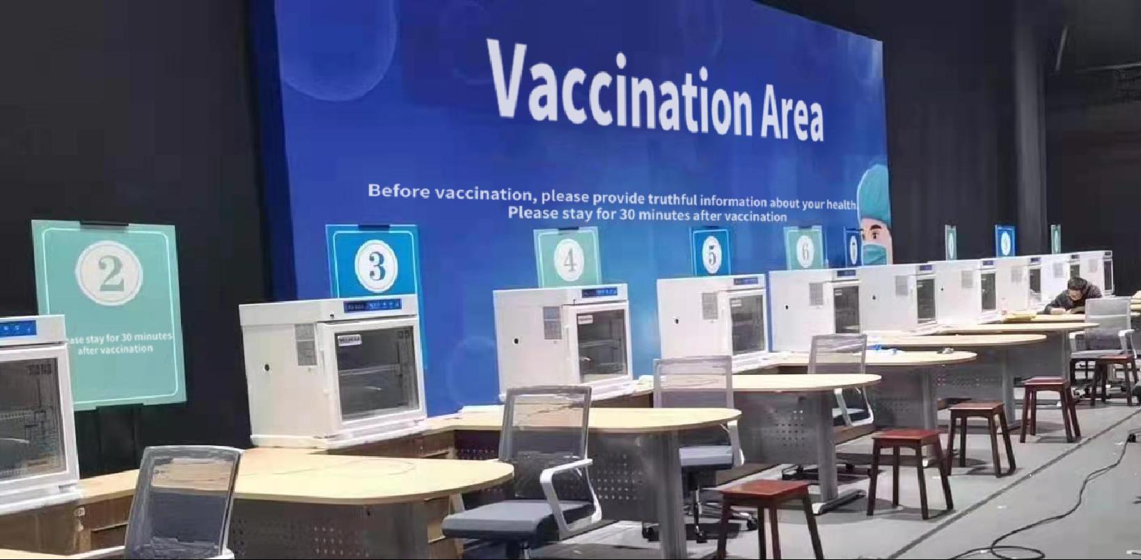梅尔·冰箱和冰柜用于疫苗储存在世界各地